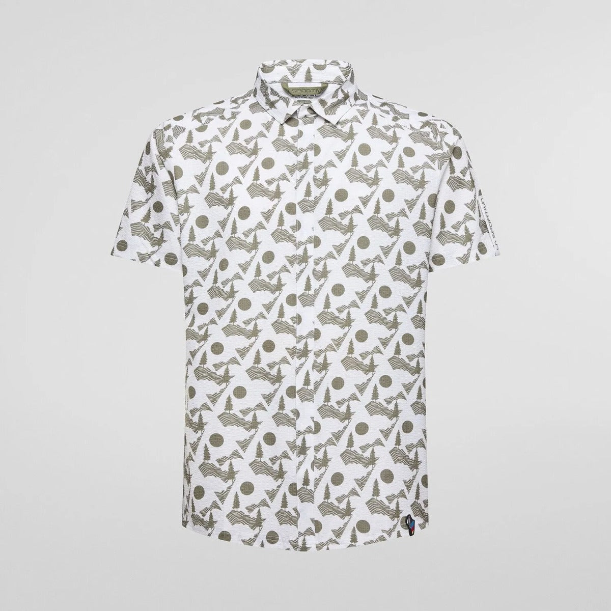 La Sportiva Move Tech Camicia Donna – Chalk Cypress, vista frontale