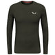 Salewa Cristallo Warm AMR T-Shirt M - Dark Olive