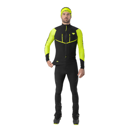 Dynafit DNA Race Maglia da Scialpinismo Uomo – Ultra Yellow, dettaglio 4