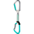 Skylotec Salto Set NY Rinvio 12 cm – Titanio / Acquamarina, vista frontale