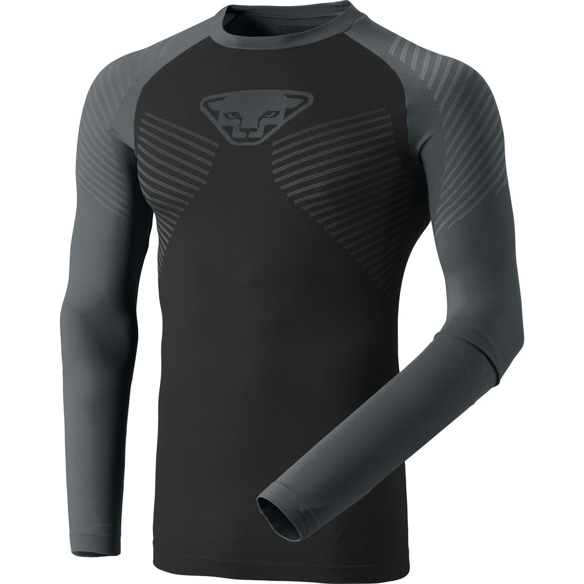 Dynafit Speed Dryarn® Maglia Termica a Maniche Lunghe Uomo – Cinder, vista frontale