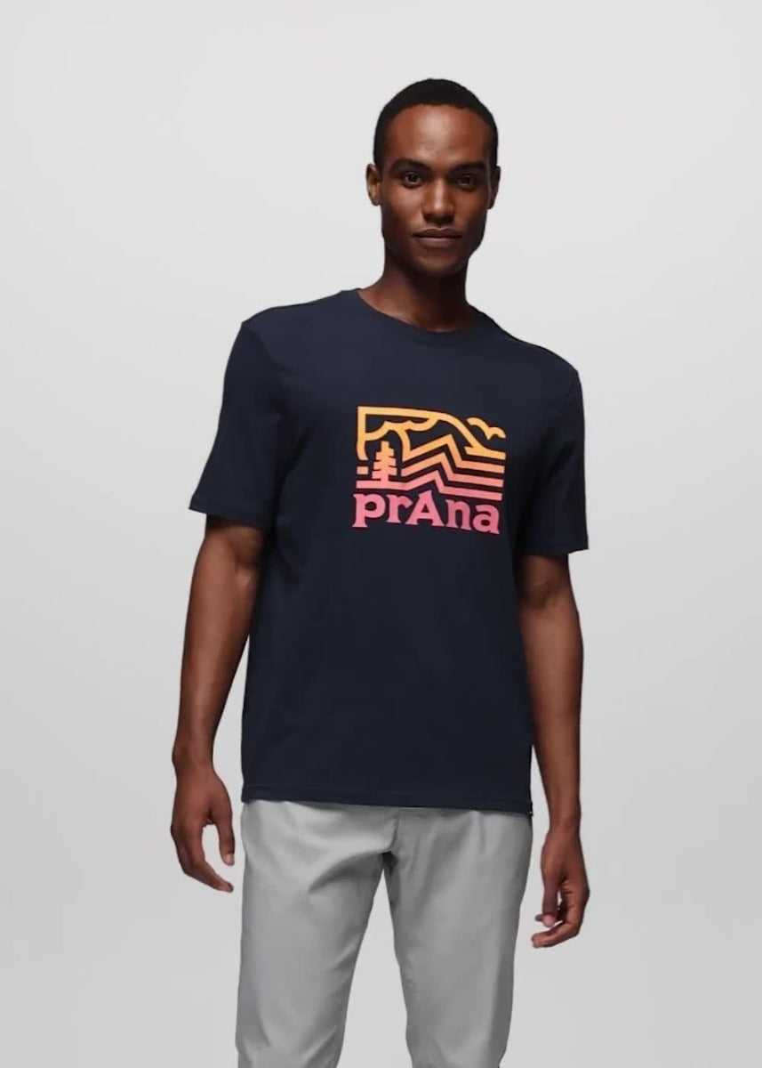 PRANA Peak Path Short Sleeve Graphic Tee