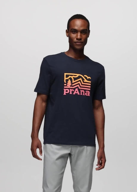 PRANA Peak Path Short Sleeve Graphic Tee
