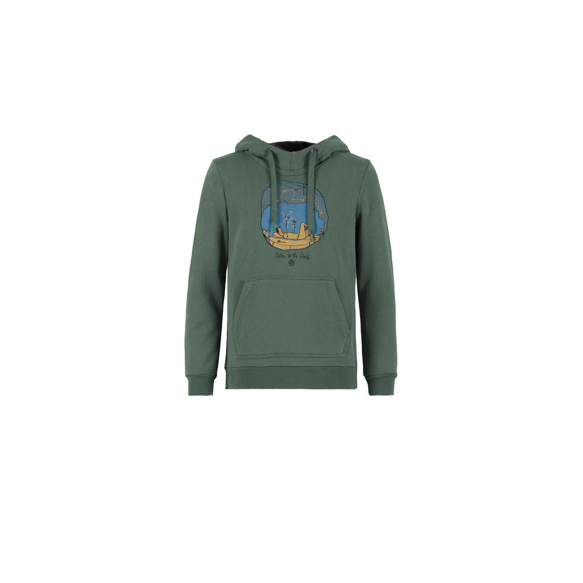 E9 B-Hood Felpa con Cappuccio Bambino – Agave, davanti