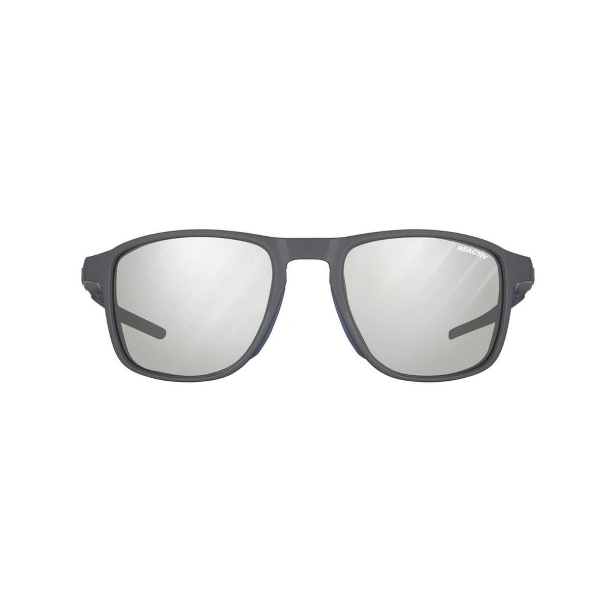 Julbo Compass Occhiali da Sole Unisex Reactiv 1-3 Glare Control – Nero Opaco/Blu Scuro, dettaglio 2