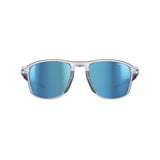 Julbo Compass Occhiali da Sole Unisex Spectron HD 3 Polarized – Cristallo/Blu Metallico, vista frontale