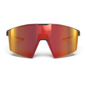 Julbo Edge Occhiali da Sole Unisex Spectron 3 – Nero/Rosso, vista frontale