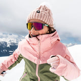 Julbo Fury Junior Occhiali da Sole Bambino 7-12 anni Spectron 3 – Grigio/Verde Menta, indossato