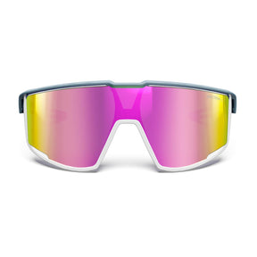 Julbo Fury Occhiali da Sole Unisex Spectron 3 – Grigio Scuro/Grigio Chiaro/Blu, vista frontale