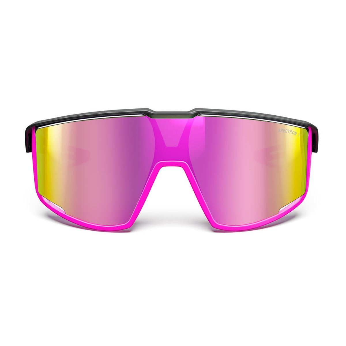 Julbo Fury Occhiali da Sole Unisex Spectron 3 – Nero/Rosa, vista frontale