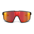 Julbo Fury Occhiali da Sole Unisex Spectron 3 – Nero/Rosso, vista frontale