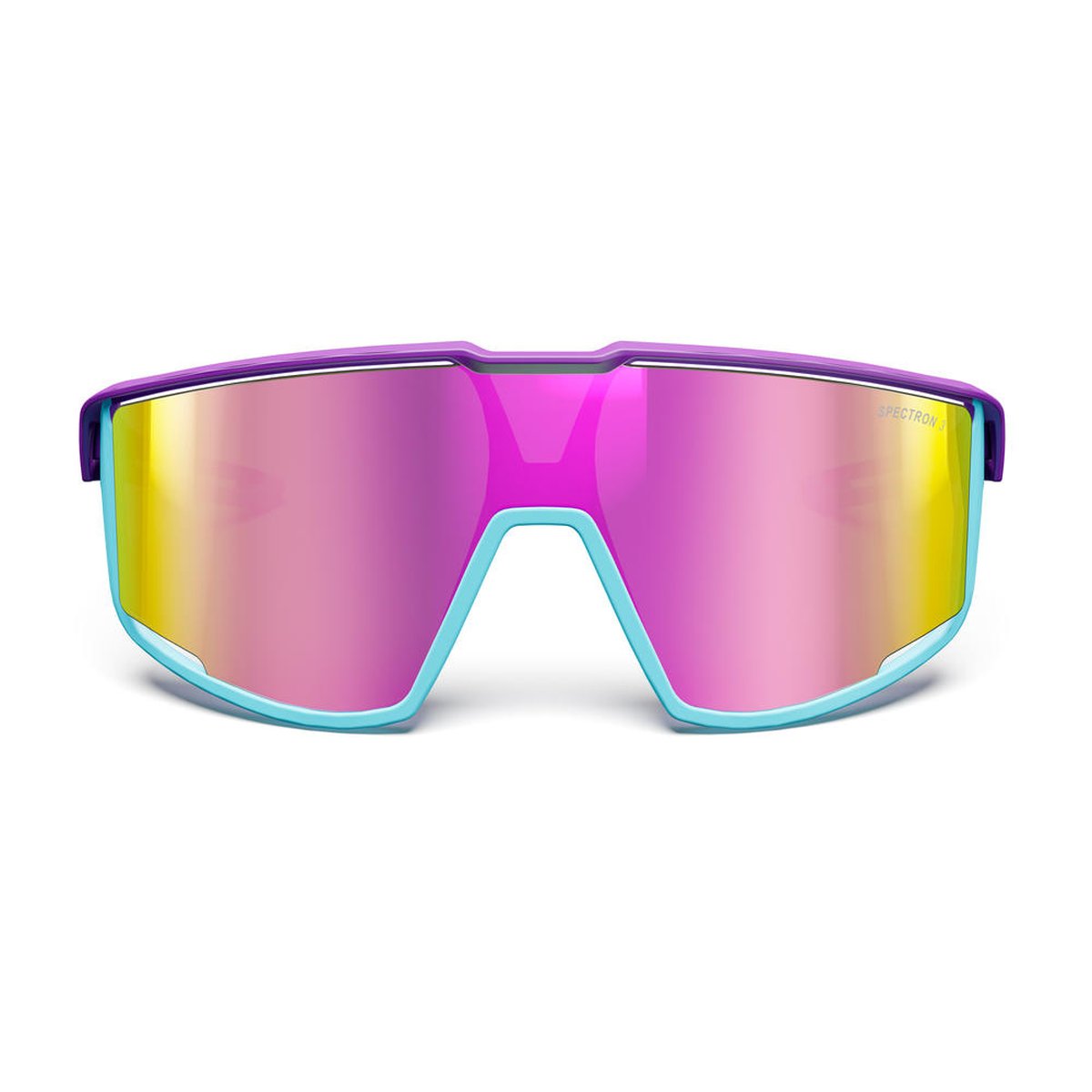 Julbo Fury Occhiali da Sole Unisex Spectron 3 – Viola/Azzurro, vista frontale