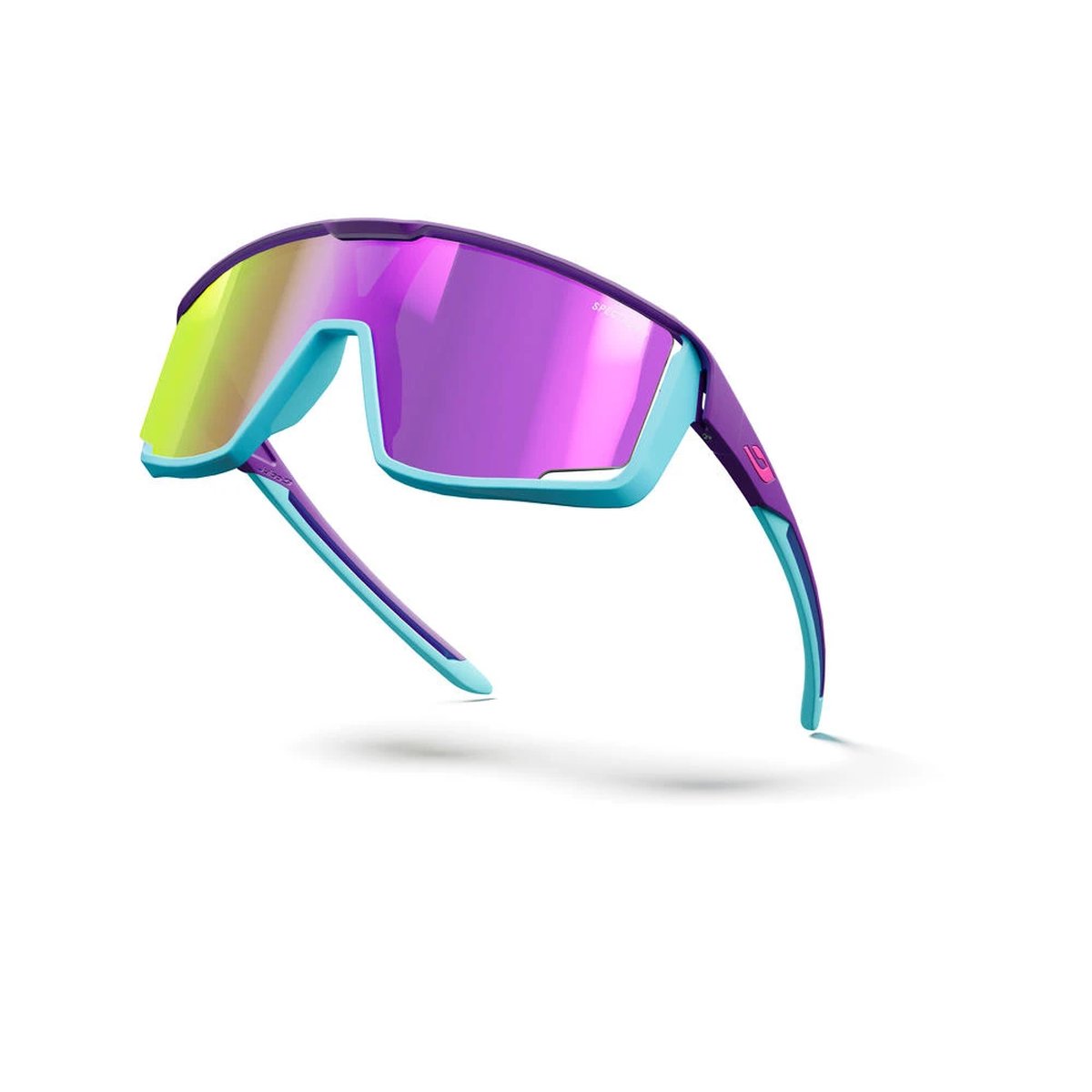Julbo Fury Occhiali da Sole Unisex Spectron 3 – Viola/Azzurro, dettaglio 2