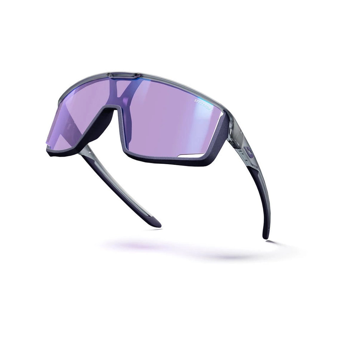 Julbo Fury Occhiali da Sole Unisex Spectron HD 1 – Grigio/Viola, dettaglio 2