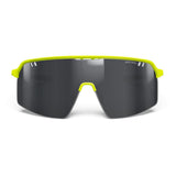 Julbo Intensity Occhiali da Sole Unisex Spectron 3 – Giallo Fluo Opaco, vista frontale