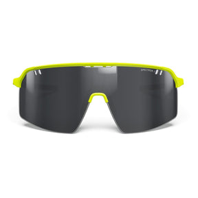 Julbo Intensity Occhiali da Sole Unisex Spectron 3 – Giallo Fluo Opaco, vista frontale