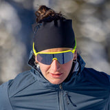 Julbo Intensity Occhiali da Sole Unisex Spectron 3 – Giallo Fluo Opaco, indossato