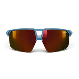 Julbo Liry Occhiali da Sole Unisex Reactiv 0-3 High Contrast – Blu/Grigio Scuro, vista frontale