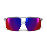 Julbo Liry Occhiali da Sole Unisex Spectron HD 3 – Grigio Chiaro/Grigio Brillante, vista frontale