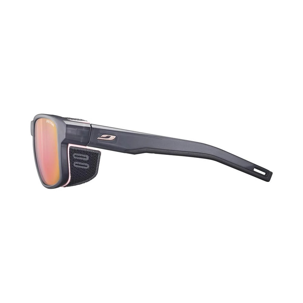 Julbo Shield M Occhiali da Sole Unisex Spectron 3 – Grigio/Rosa, dettaglio 1
