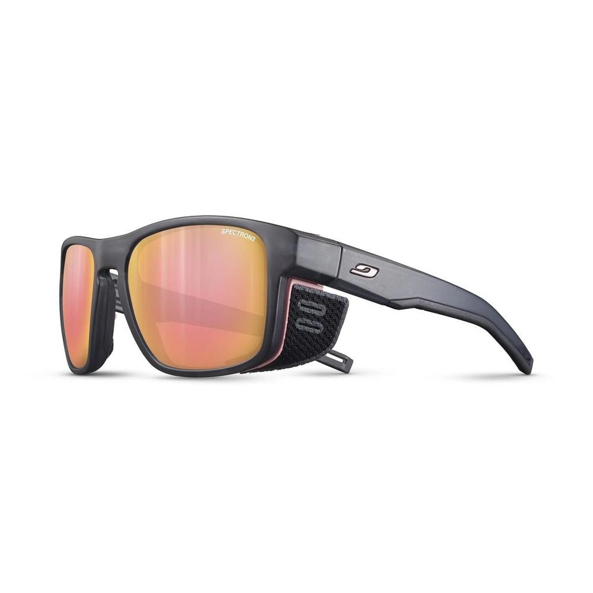 Julbo Shield M Occhiali da Sole Unisex Spectron 3 – Grigio/Rosa, dettaglio 2
