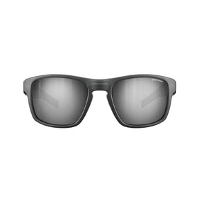 Julbo Shield M Occhiali da Sole Unisex Spectron 4 – Nero/Azzurro/Rosa, vista frontale
