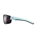Julbo Shield M Occhiali da Sole Unisex Spectron 4 – Nero/Azzurro/Rosa, dettaglio 1