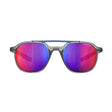 Julbo Slack Occhiali da Sole Unisex Spectron HD 3 – Grigio/Blu Scuro/Nero, vista frontale