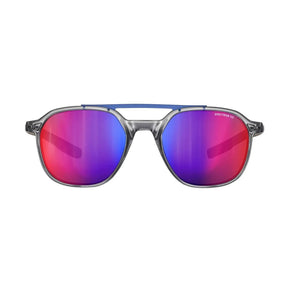 Julbo Slack Occhiali da Sole Unisex Spectron HD 3 – Grigio/Blu Scuro/Nero, vista frontale