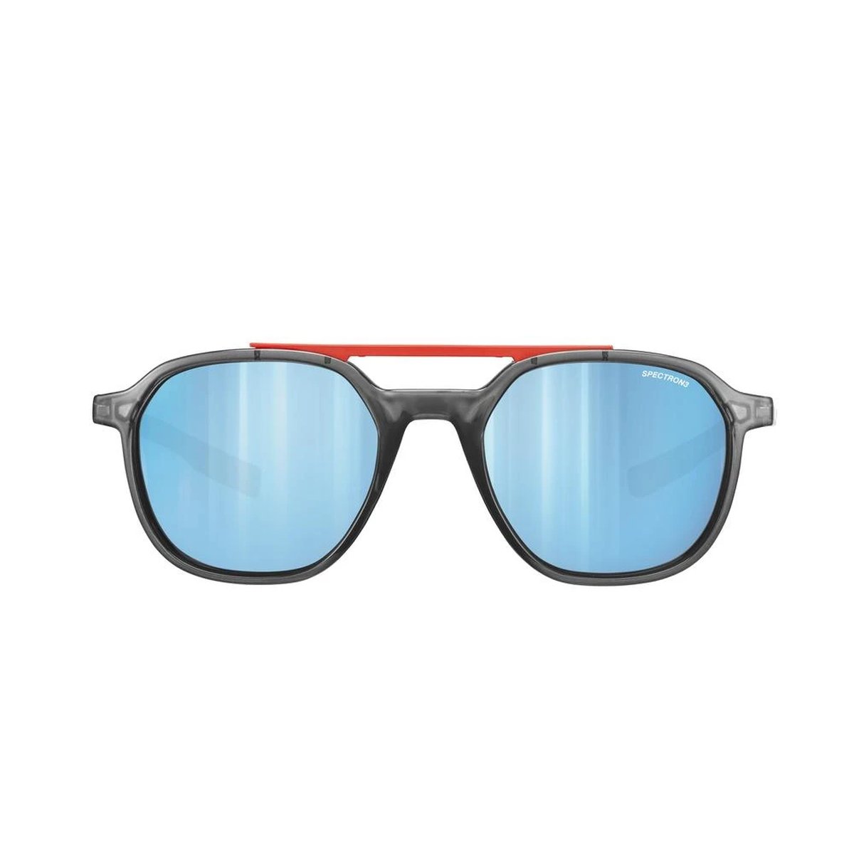 Julbo Slack Occhiali da Sole Uomo Spectron 3 – Nero/Bianco, vista frontale