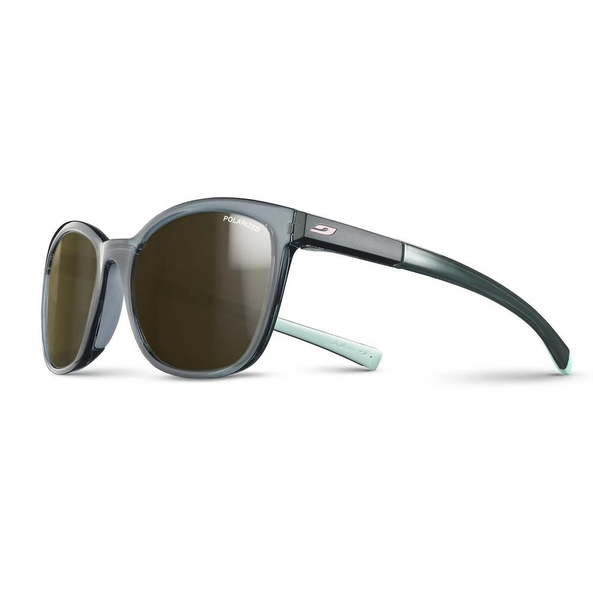 Julbo Spark Occhiali da Sole Donna Spectron 3 Polarized – Grigio/Verde Menta, dettaglio 2