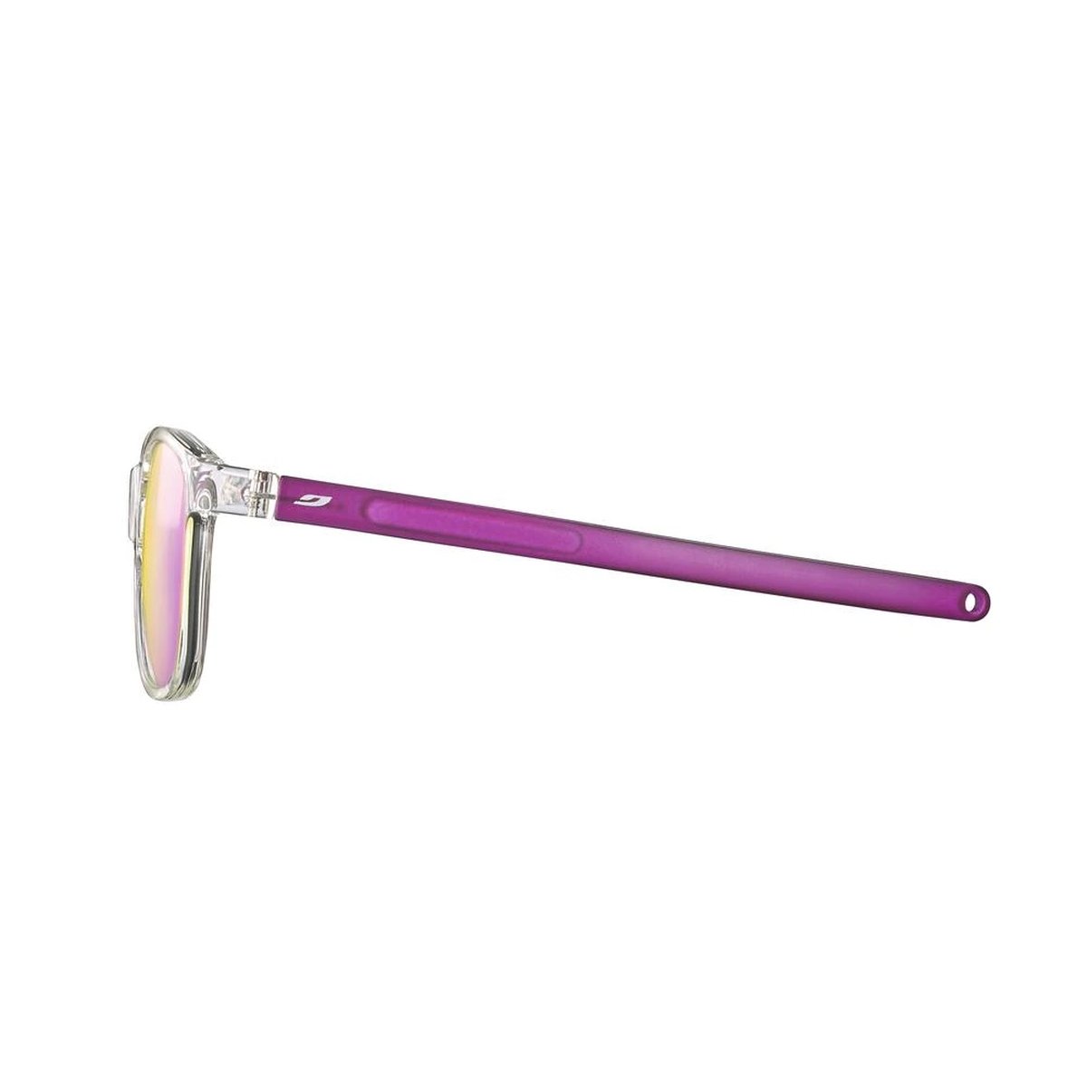 Julbo Turn 2 Occhiali da Sole Bambino 4-6 anni Spectron 3 – Cristallo/Viola Traslucido Opaco, dettaglio 1