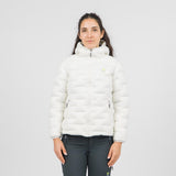 Karpos Valparola Giacca Termica con Cappuccio Donna - Vaporous Gray