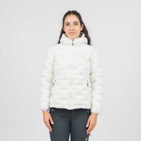 Karpos Valparola Giacca Termica con Cappuccio Donna - Vaporous Gray