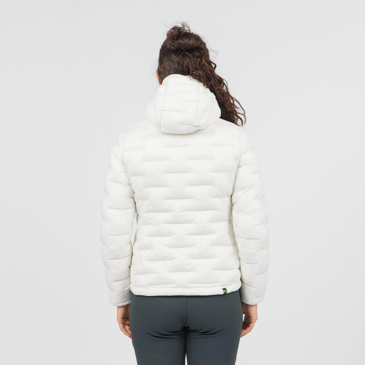 Karpos Valparola Giacca Termica con Cappuccio Donna - Vaporous Gray - immagine 2