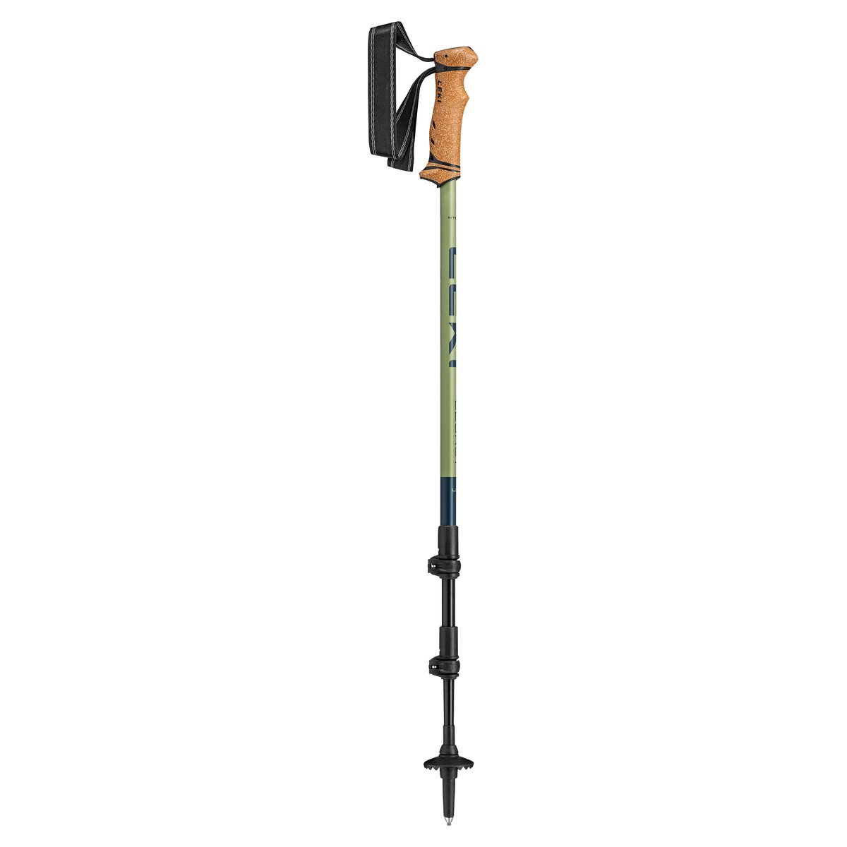 Leki Legacy Lite Bastoncini da Trekking – Blu denim/Verde oliva scuro, dettaglio 1