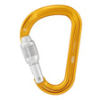 PETZL Attache Screw Lock Yellow