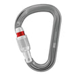 PETZL Attache Screw Lock Grey