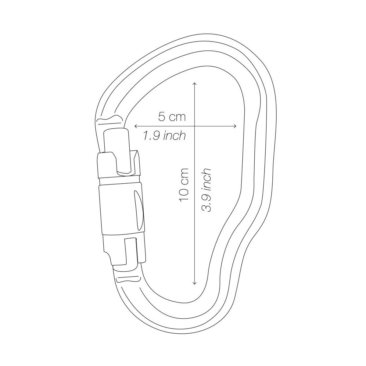 PETZL Vertigo Twist Lock