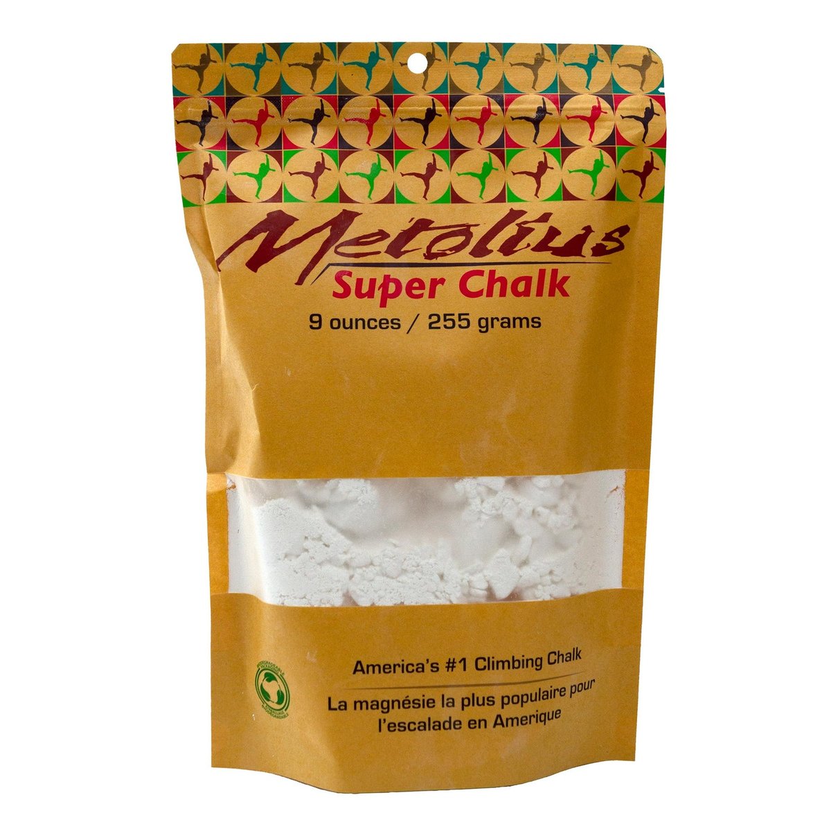 Metolius Super Chalk Magnesite in Polvere 255 g – confezione