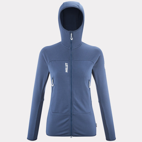 Millet fusion grid fullzip hoody sweater woman