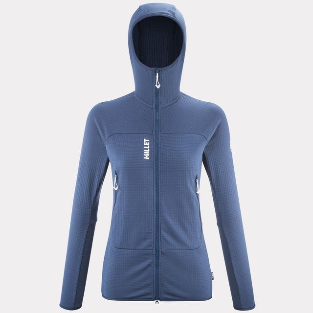 Millet fusion grid fullzip hoody sweater woman