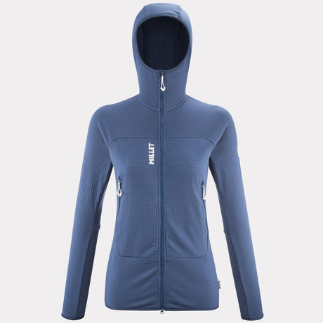 Millet fusion grid fullzip hoody sweater woman