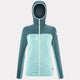 Millet fusion grid fullzip hoody sweater woman