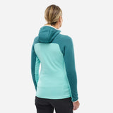 Millet fusion grid fullzip hoody sweater woman