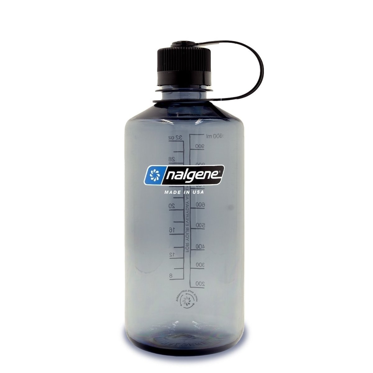 Nalgene Sustain Borraccia 1 L Bocca Stretta Grigio – vista frontale