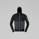 Norrøna Falketind Warm2 Stretch Hood Felpa in Pile Uomo – Caviar Black, vista frontale