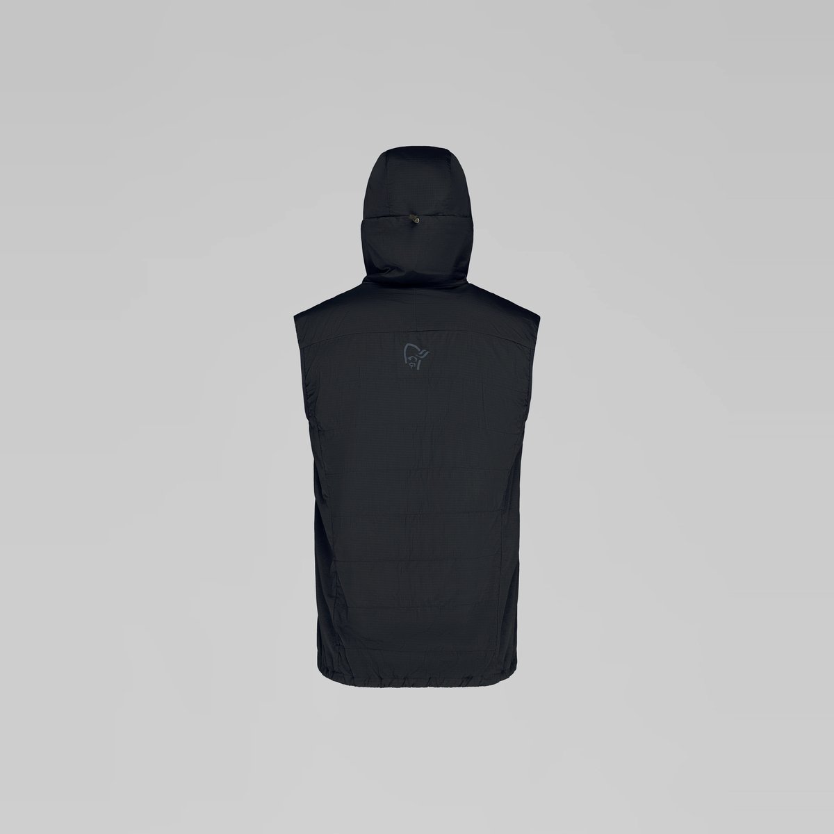 Norrøna Lyngen Thermo100 Active Gilet Imbottito Uomo – Caviar Black, dettaglio 2