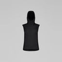 Norrøna Lyngen Thermo100 Active Gilet Imbottito Donna – Caviar Black, vista frontale