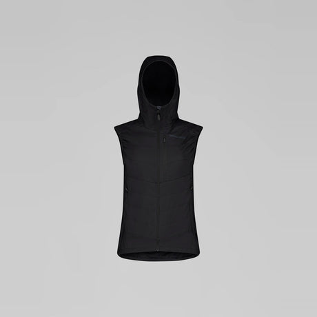 Norrøna Lyngen Thermo100 Active Gilet Imbottito Donna – Caviar Black, vista frontale